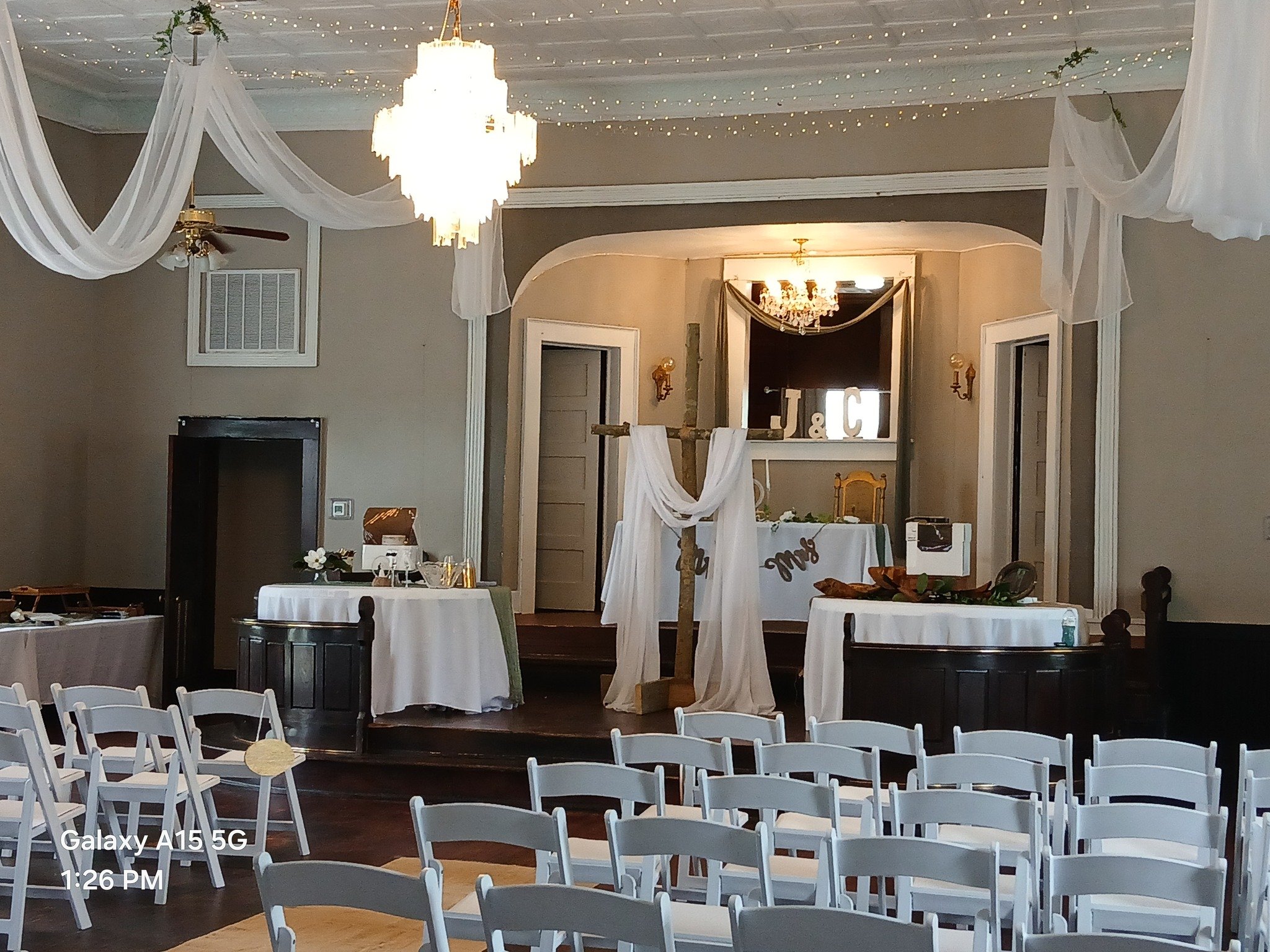 Jacob & Chelsea Mercer Wedding - Ceremony Venue